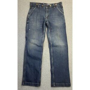 Carhartt Rugged Flex Relaxed Fit Utility Jeans Men’s 33x32 Carpenter Denim
